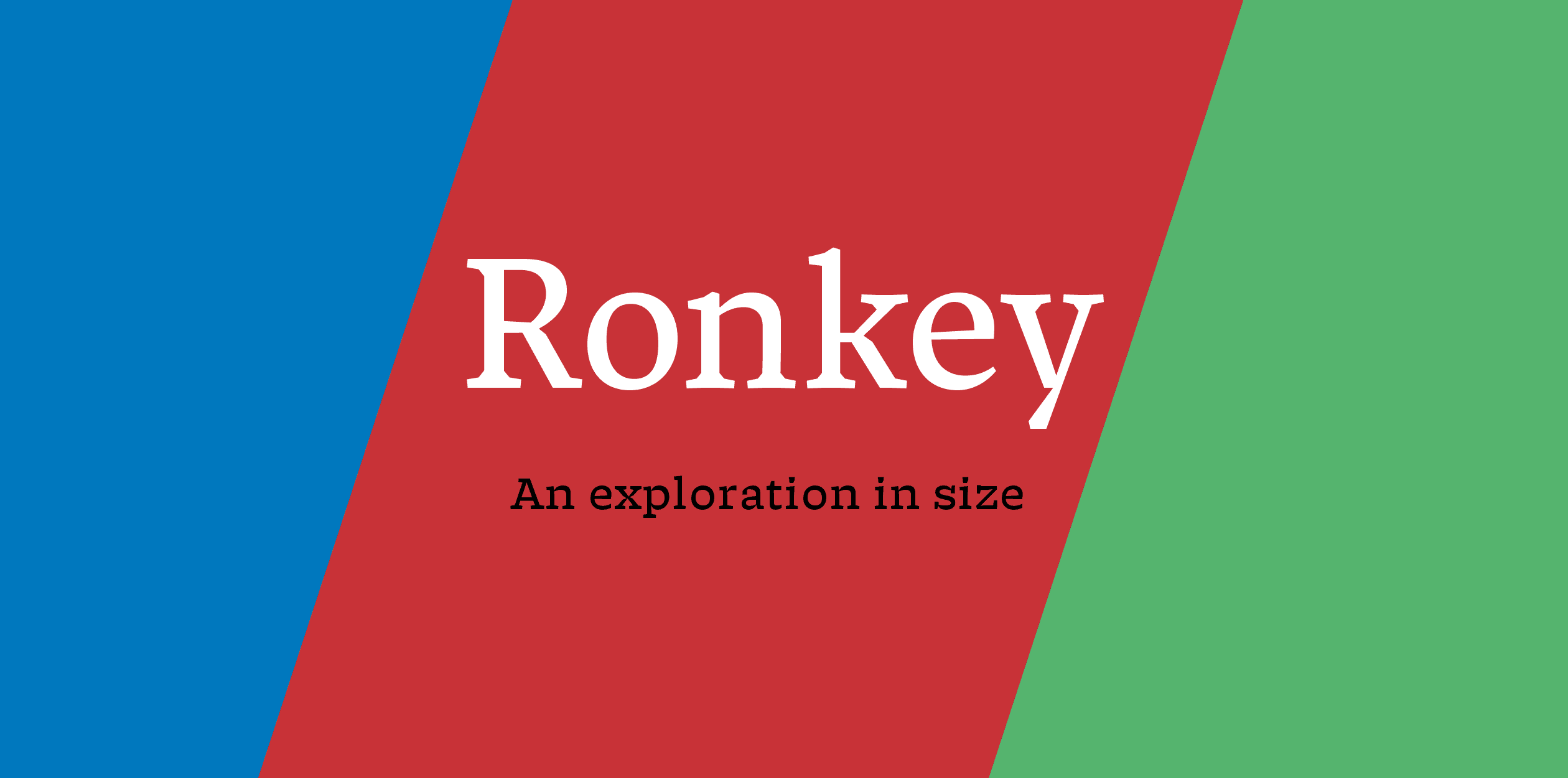 Image of Benedikt Bramböck typeface project from Ronkey