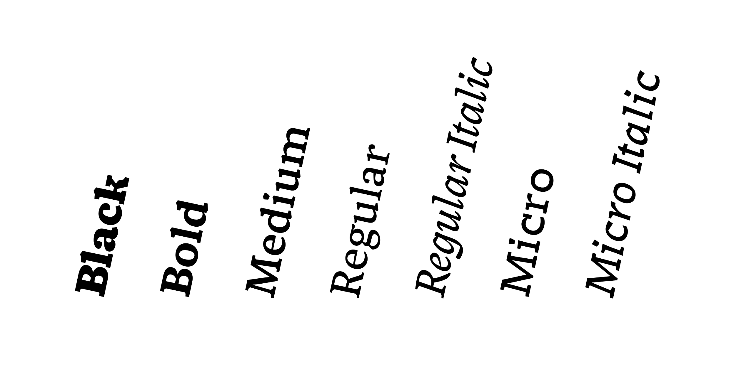 Image of Benedikt Bramböck typeface project from Ronkey