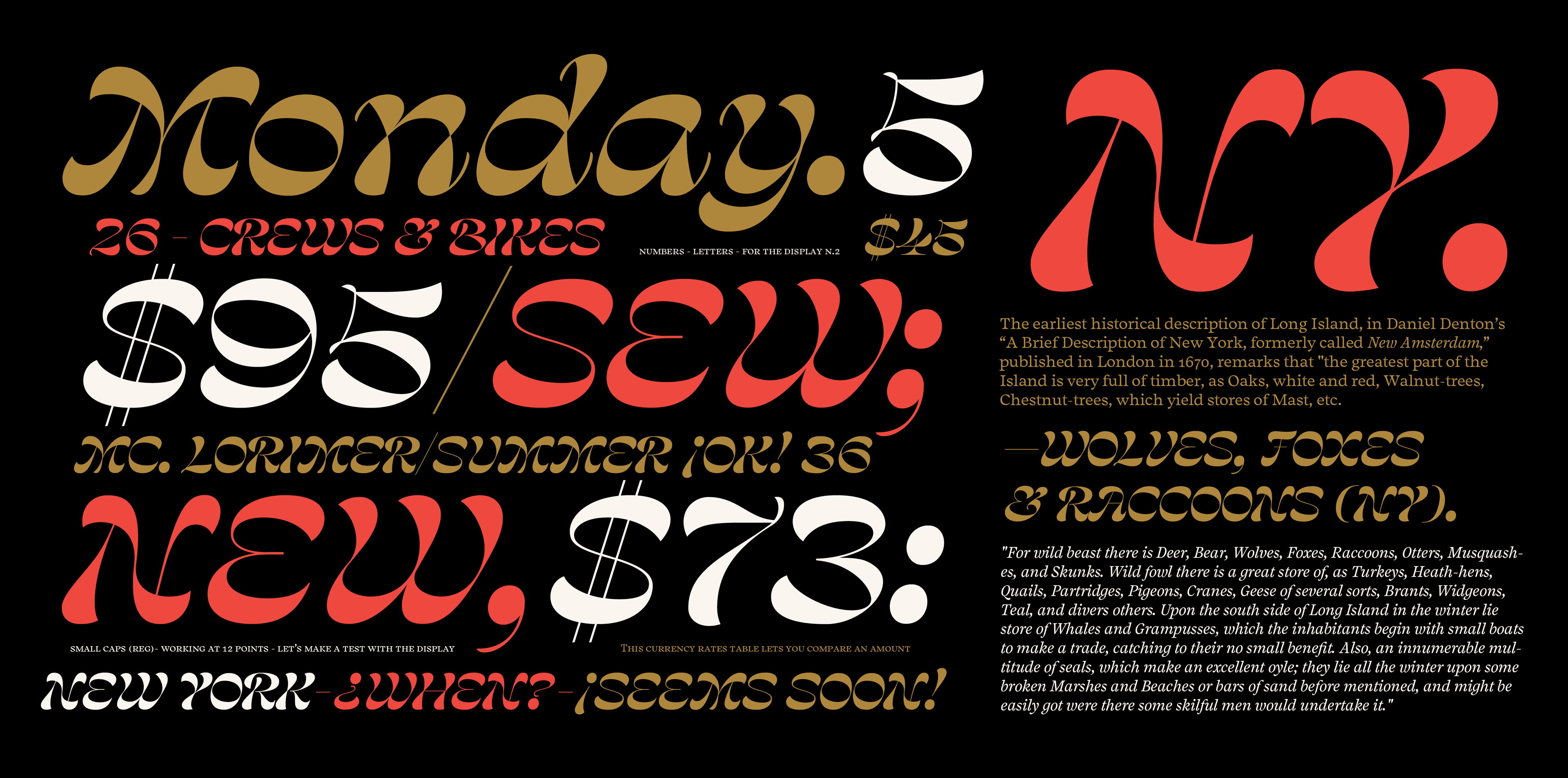 Image of Salvaje typeface project from Cristian Vargas