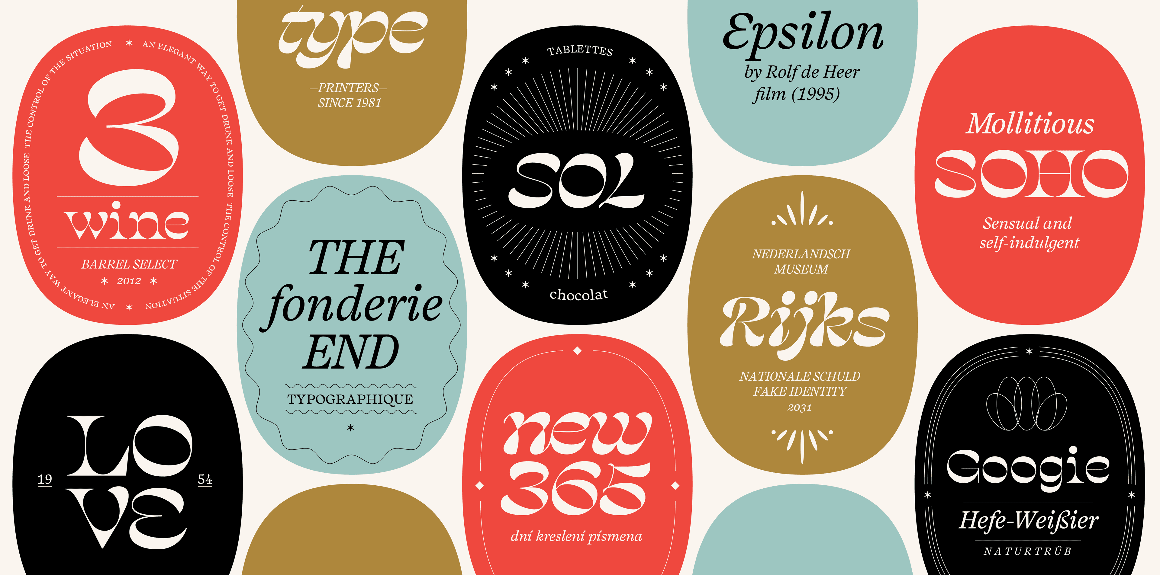 Image of Salvaje typeface project from Cristian Vargas