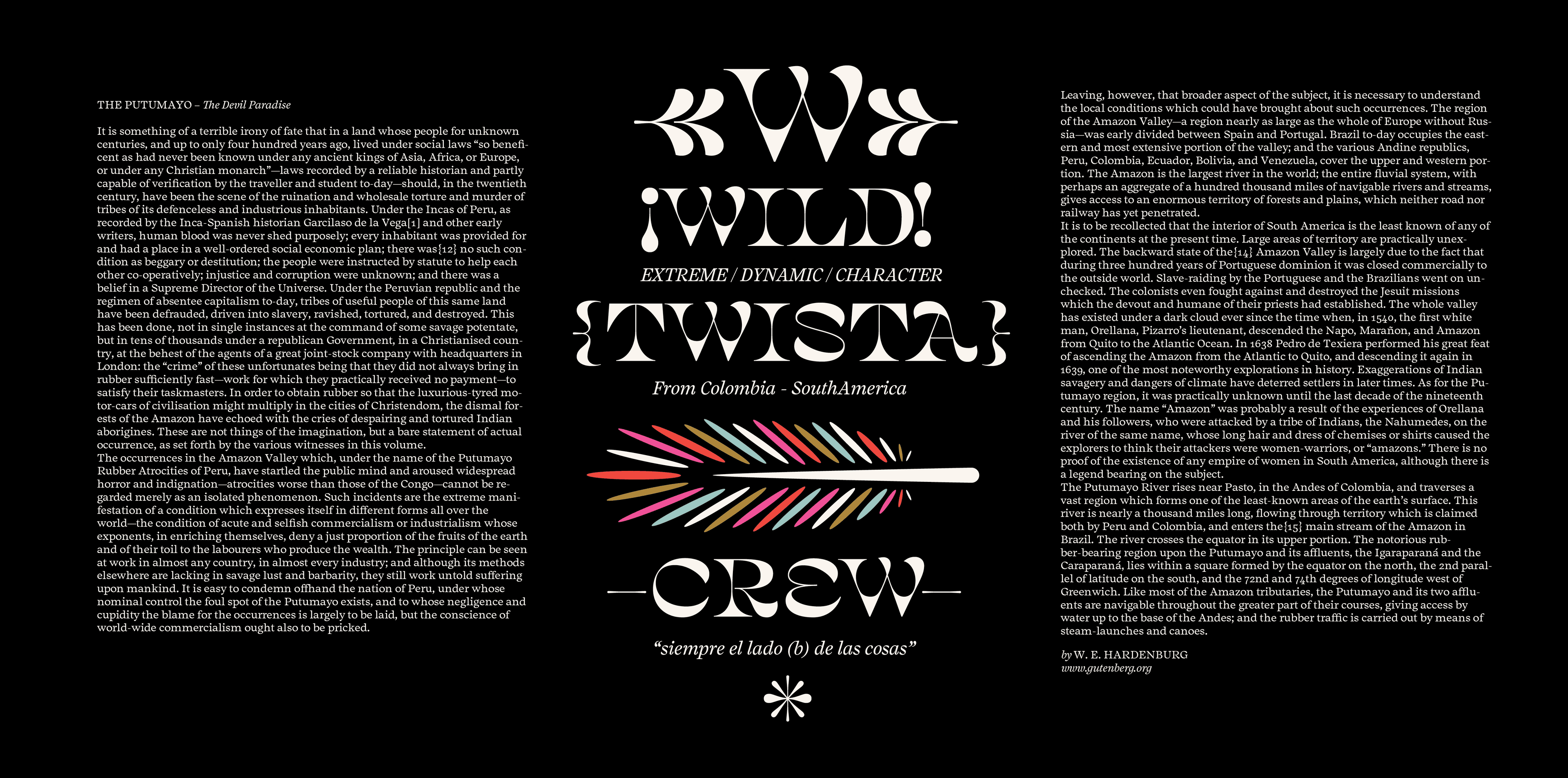 Image of Salvaje typeface project from Cristian Vargas