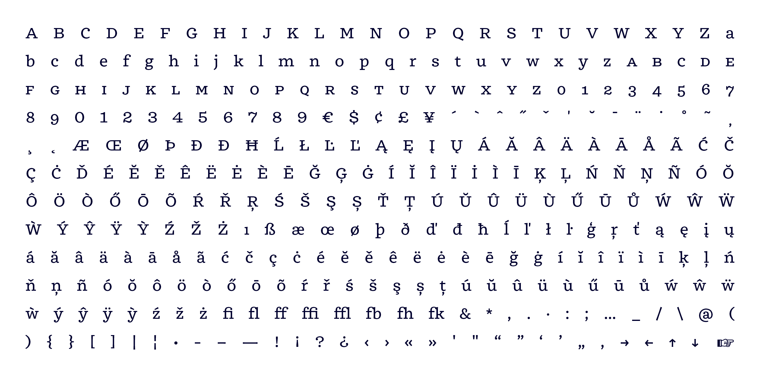 Image of Emil typeface project from Elliott Amblard