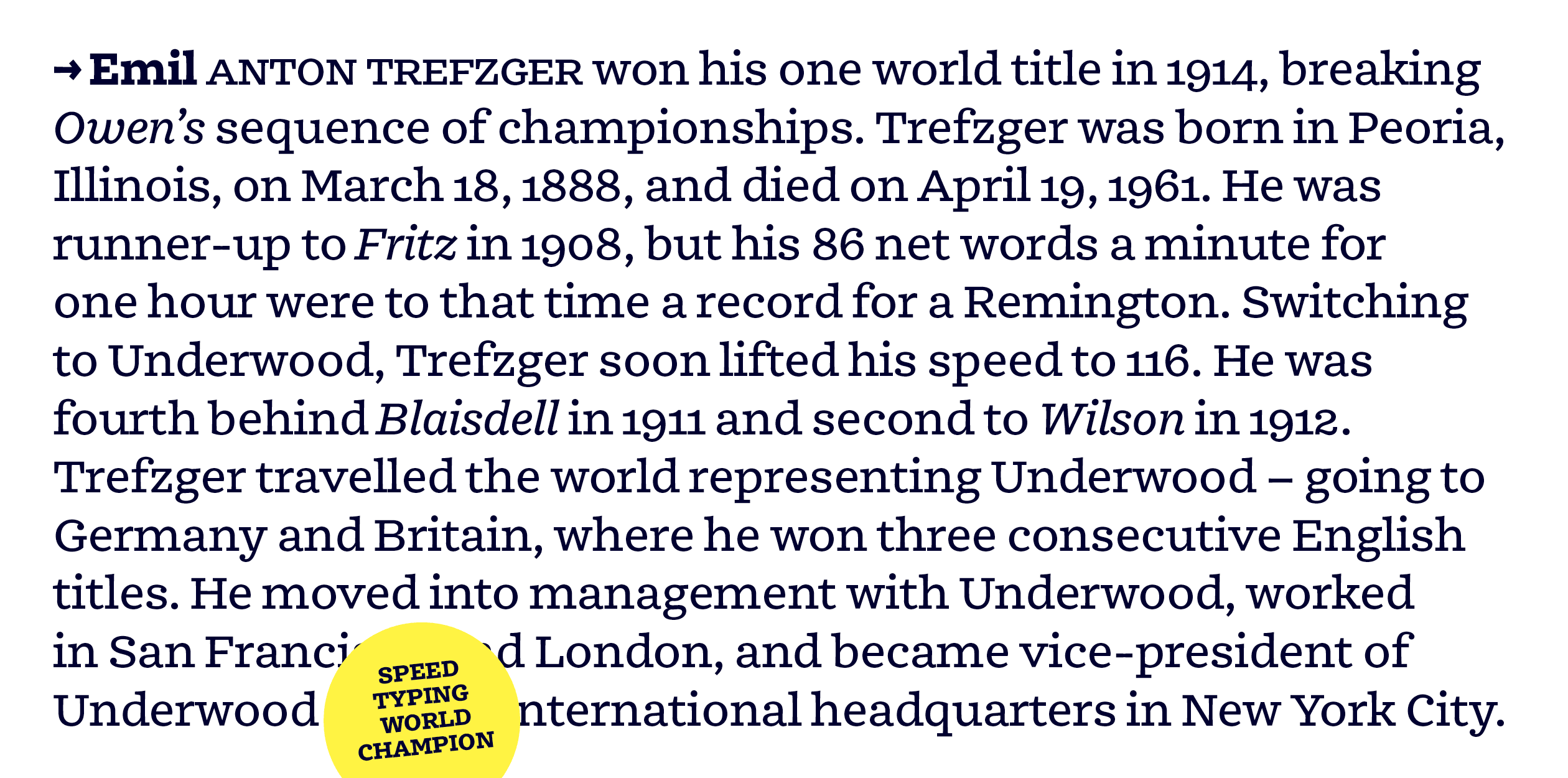 Image of Emil typeface project from Elliott Amblard