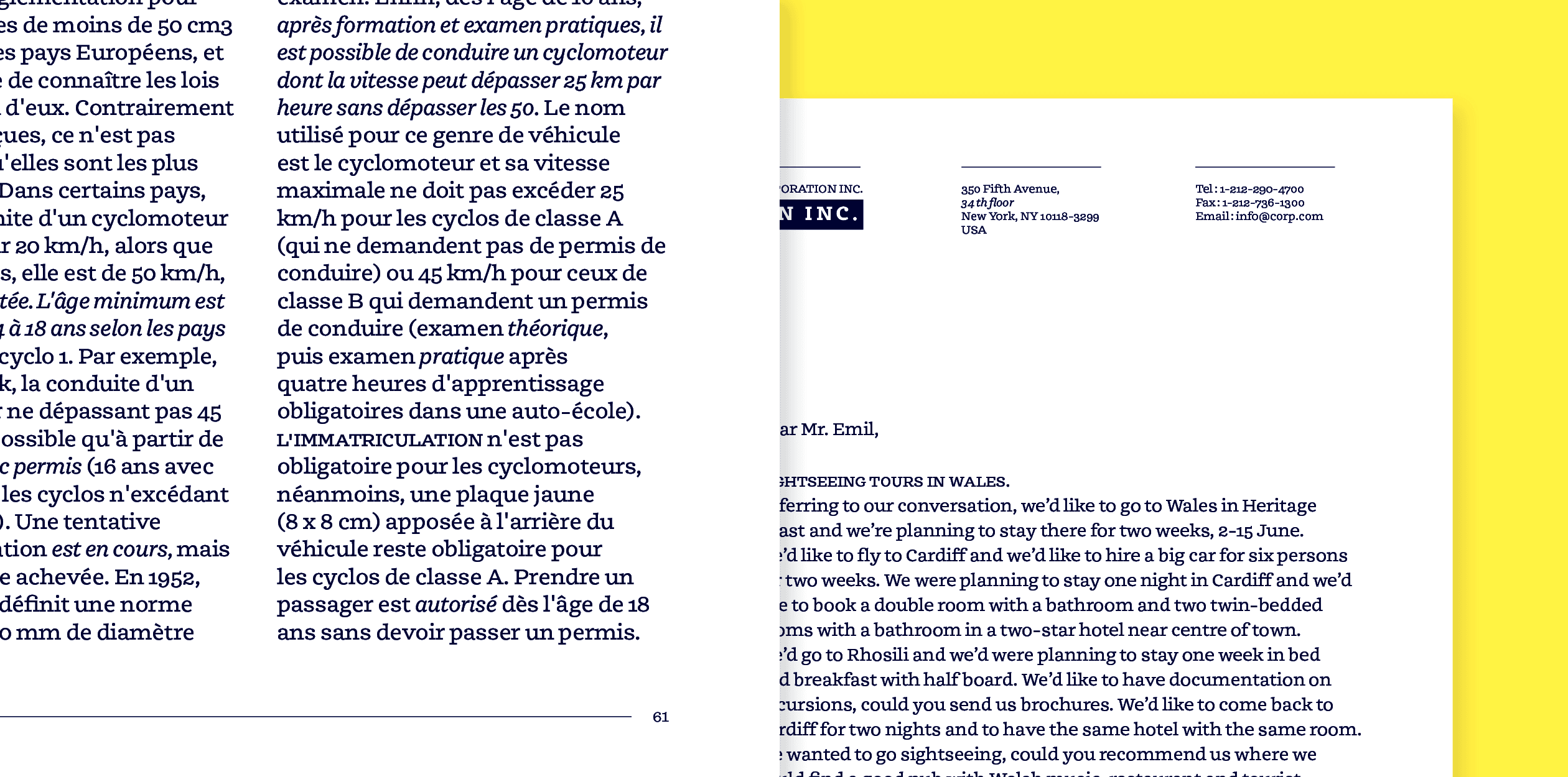 Image of Emil typeface project from Elliott Amblard