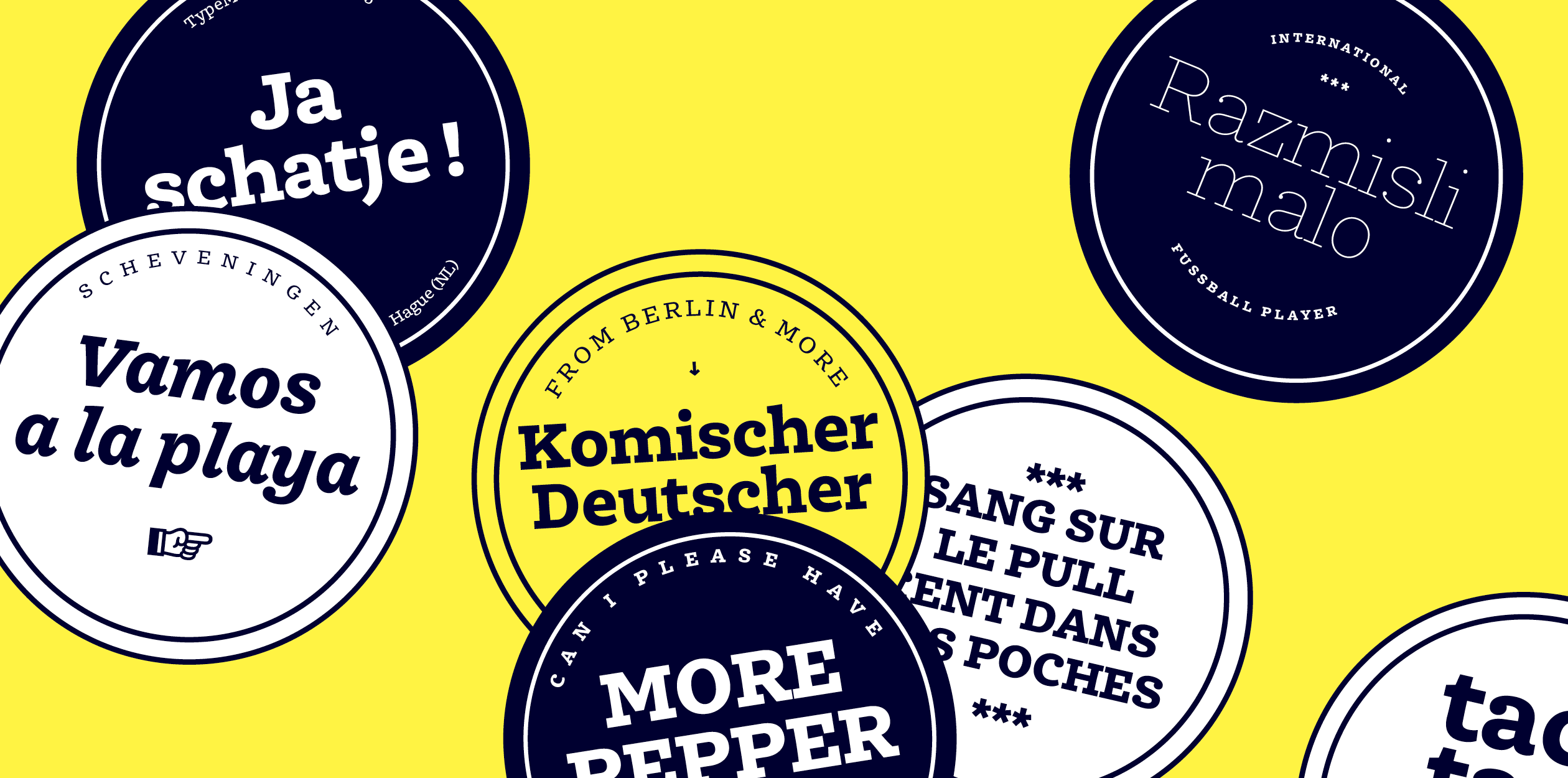 Image of Emil typeface project from Elliott Amblard