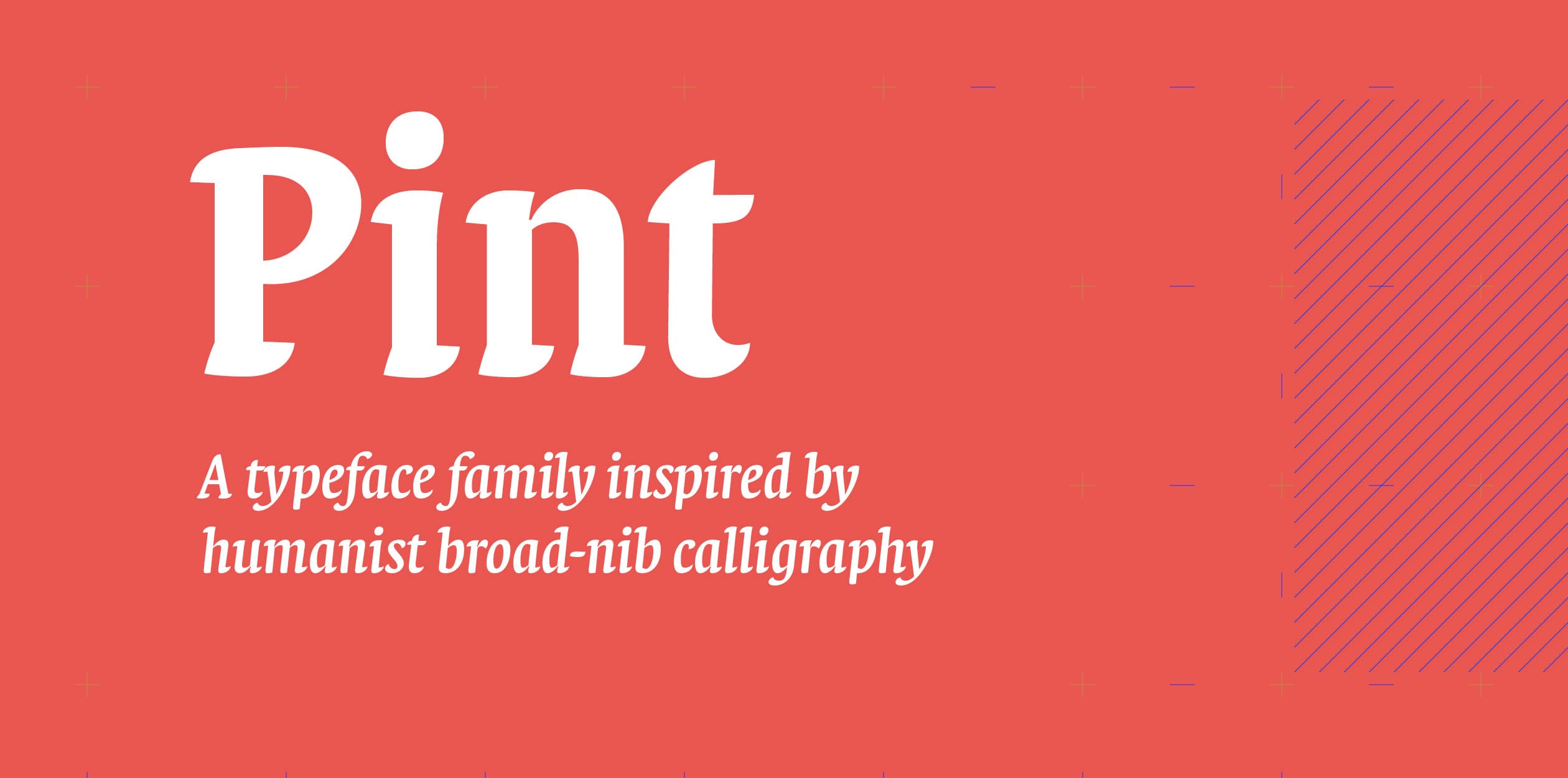 Image of Pint typeface project from Jasper Terra