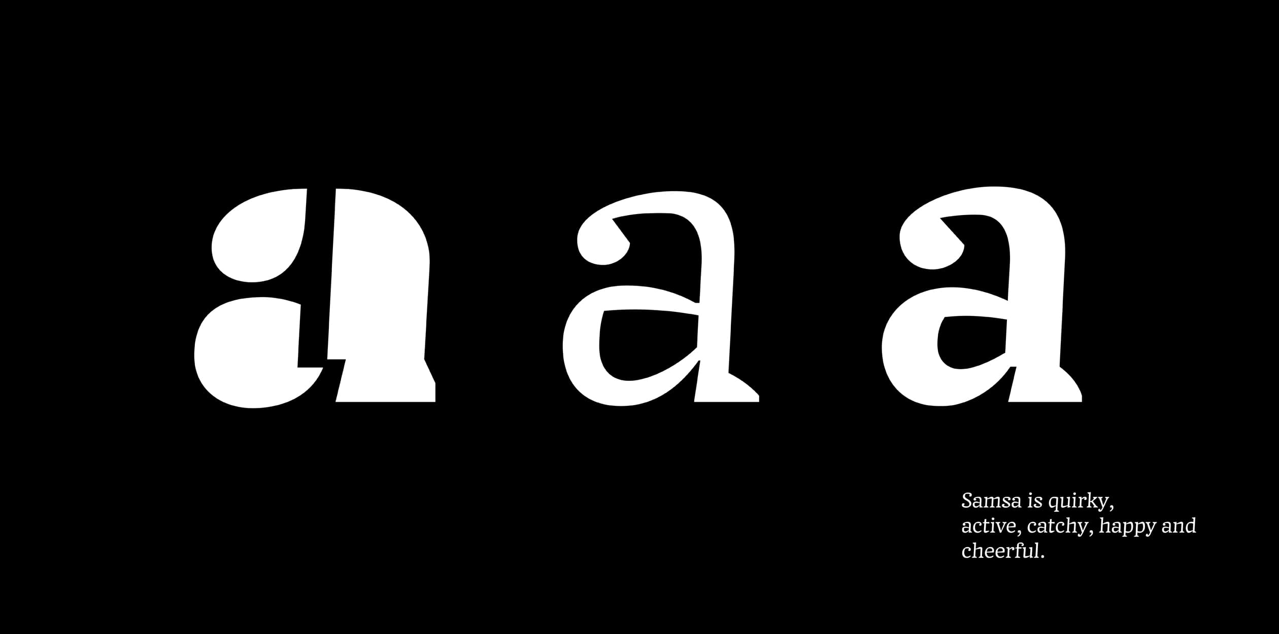 Image of Samsa typeface project from Katerina Kochkina