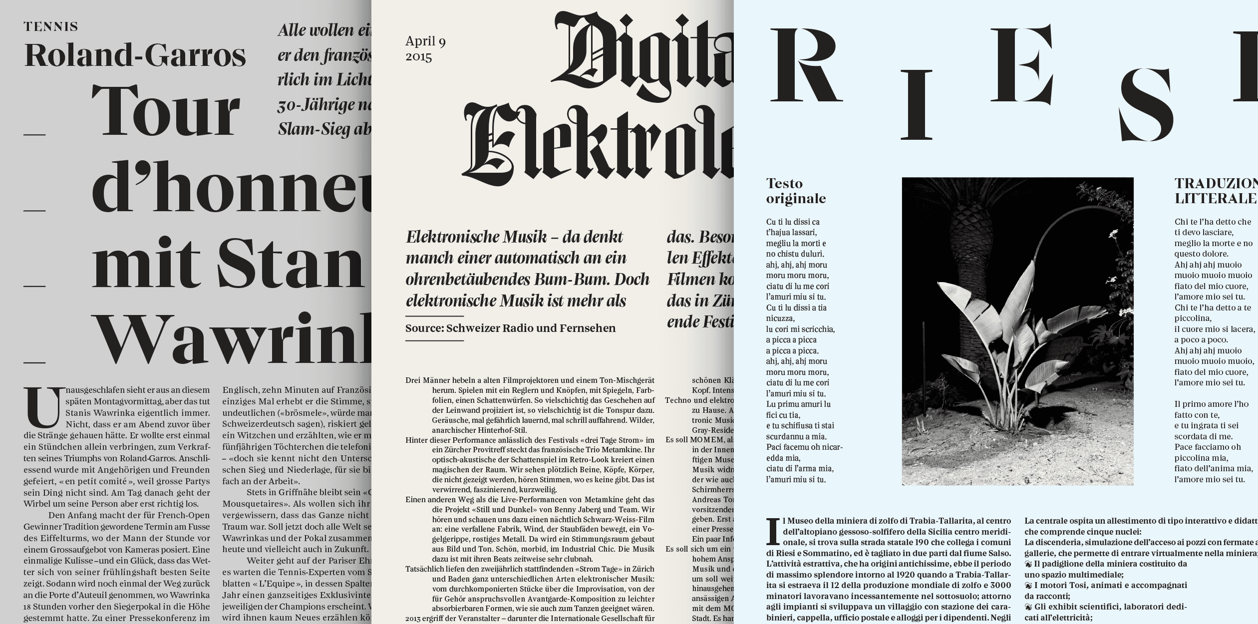 Image of Lemanic typeface project from Loris Olivier
