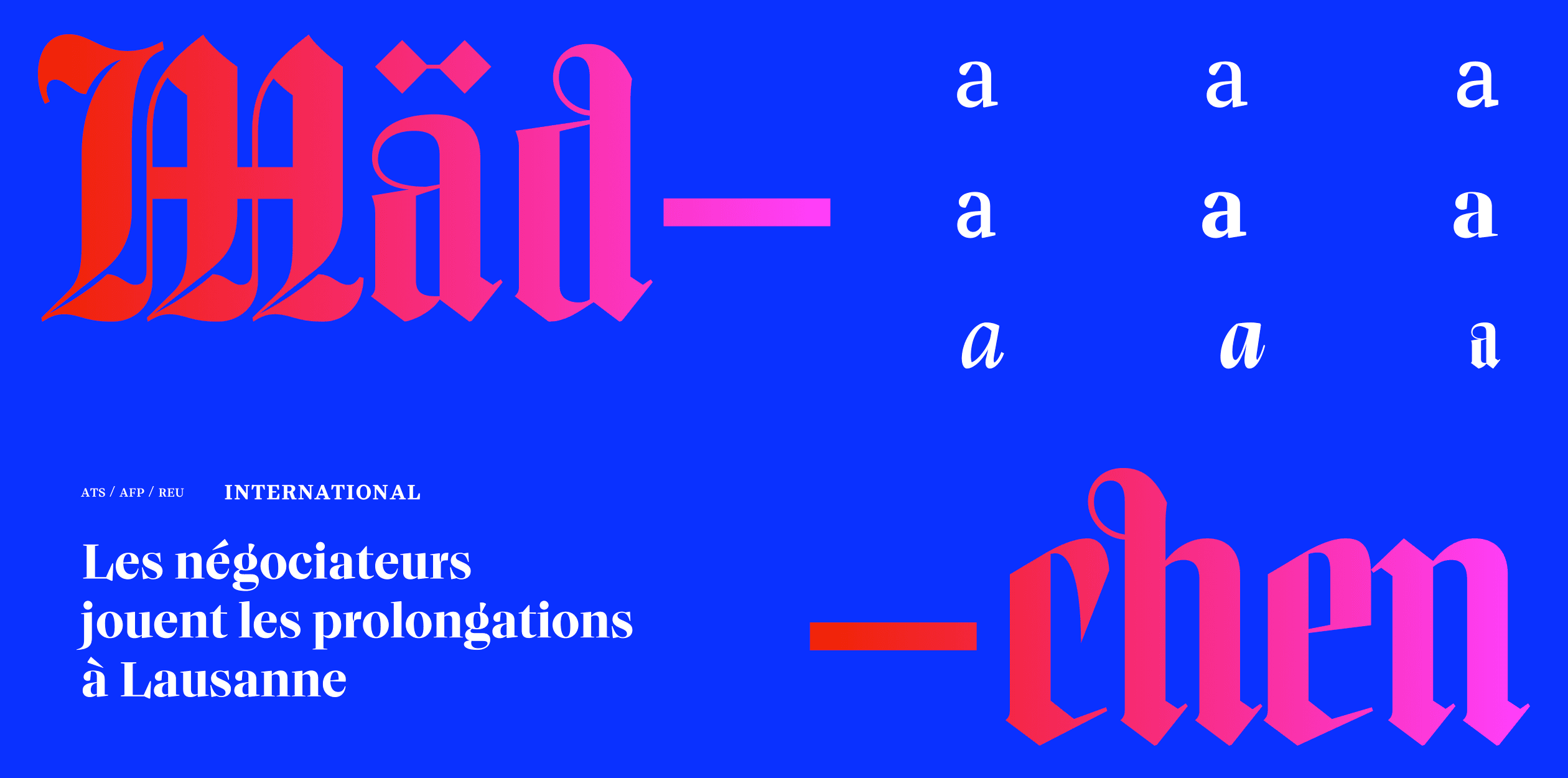 Image of Lemanic typeface project from Loris Olivier