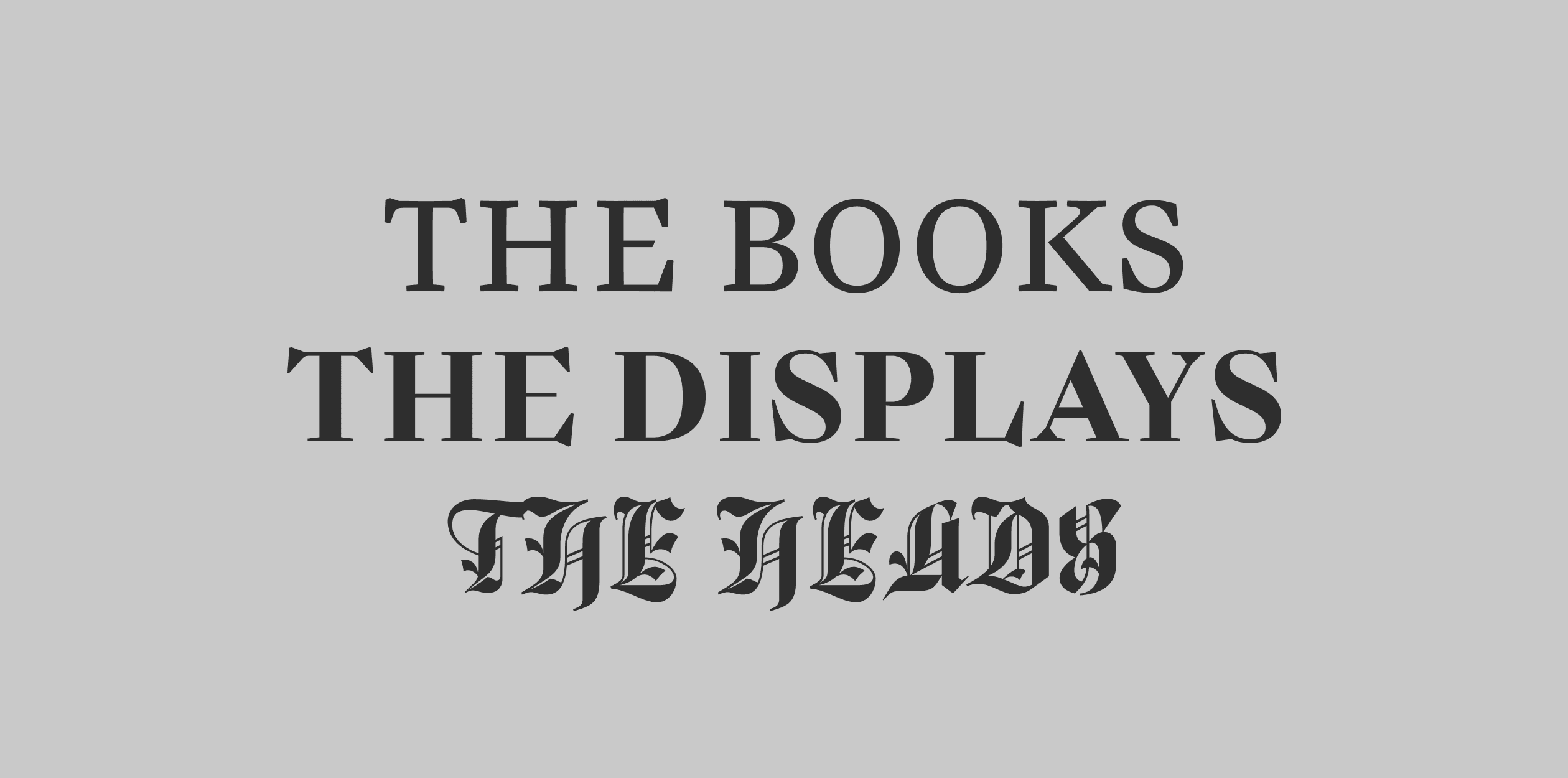 Image of Lemanic typeface project from Loris Olivier