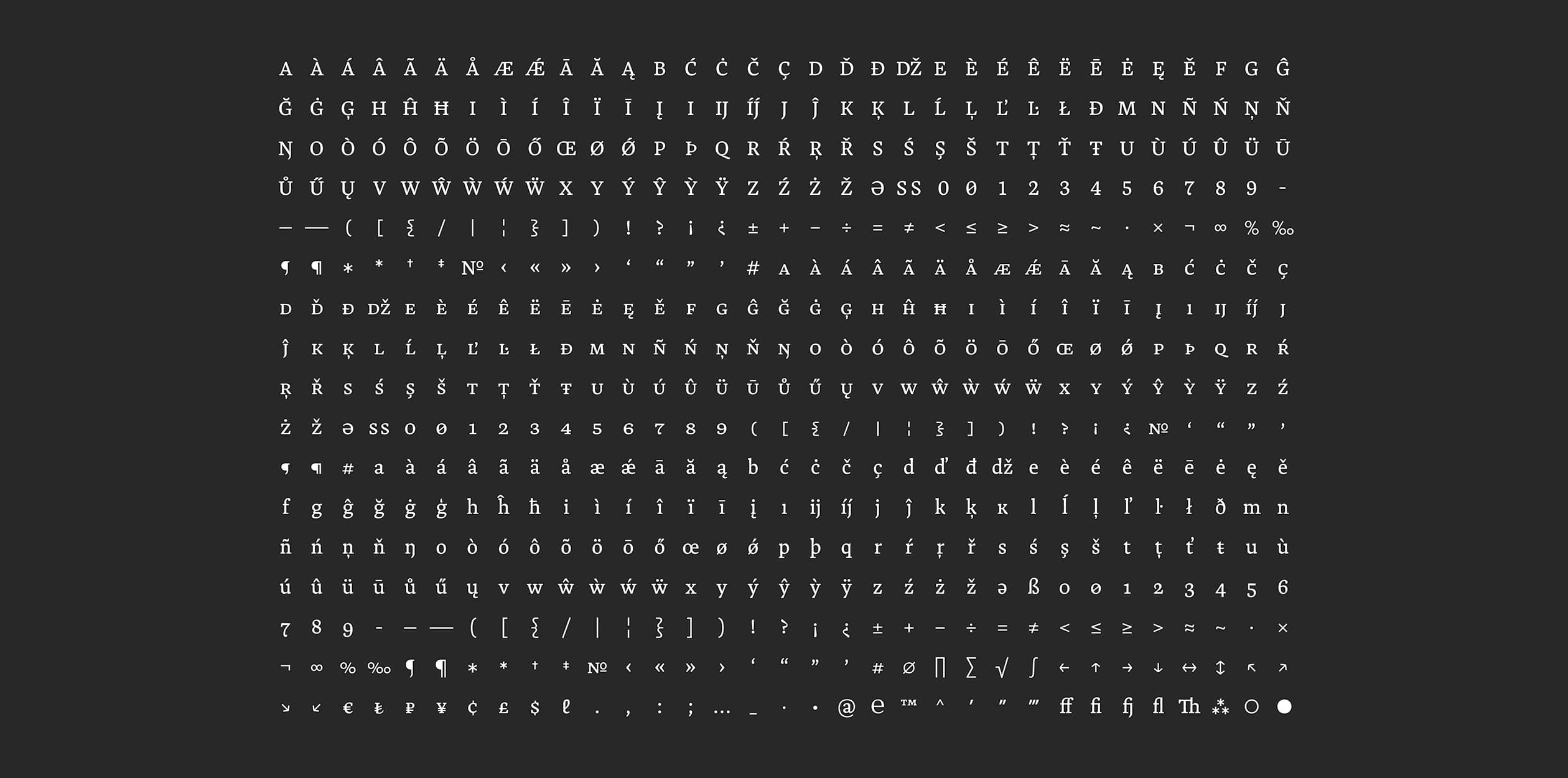 Image of Elma & Frederick typeface project from Philipp Beatrix Neumeyer