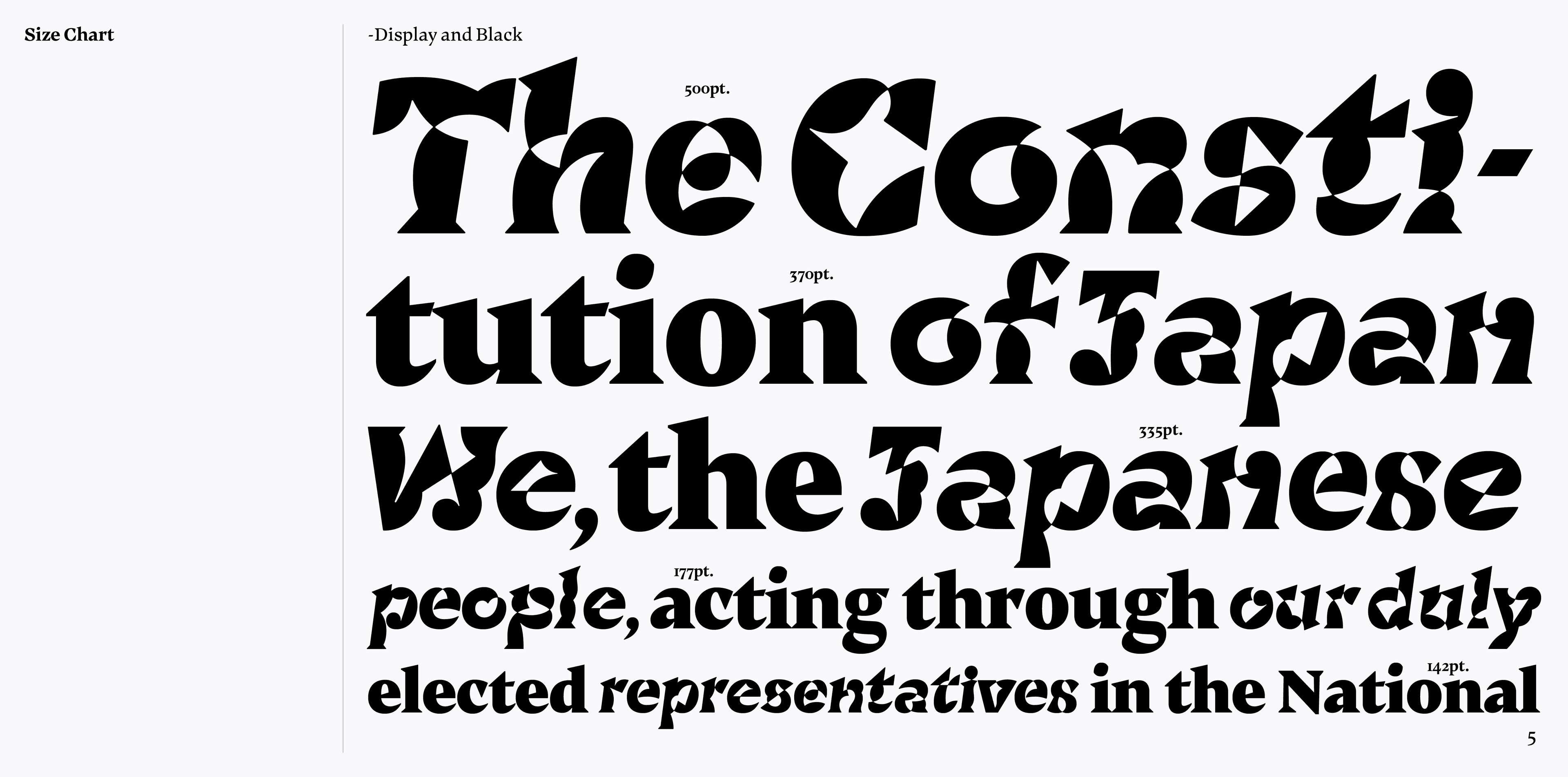 Image of Groq typeface project from Tézzo Suzuki