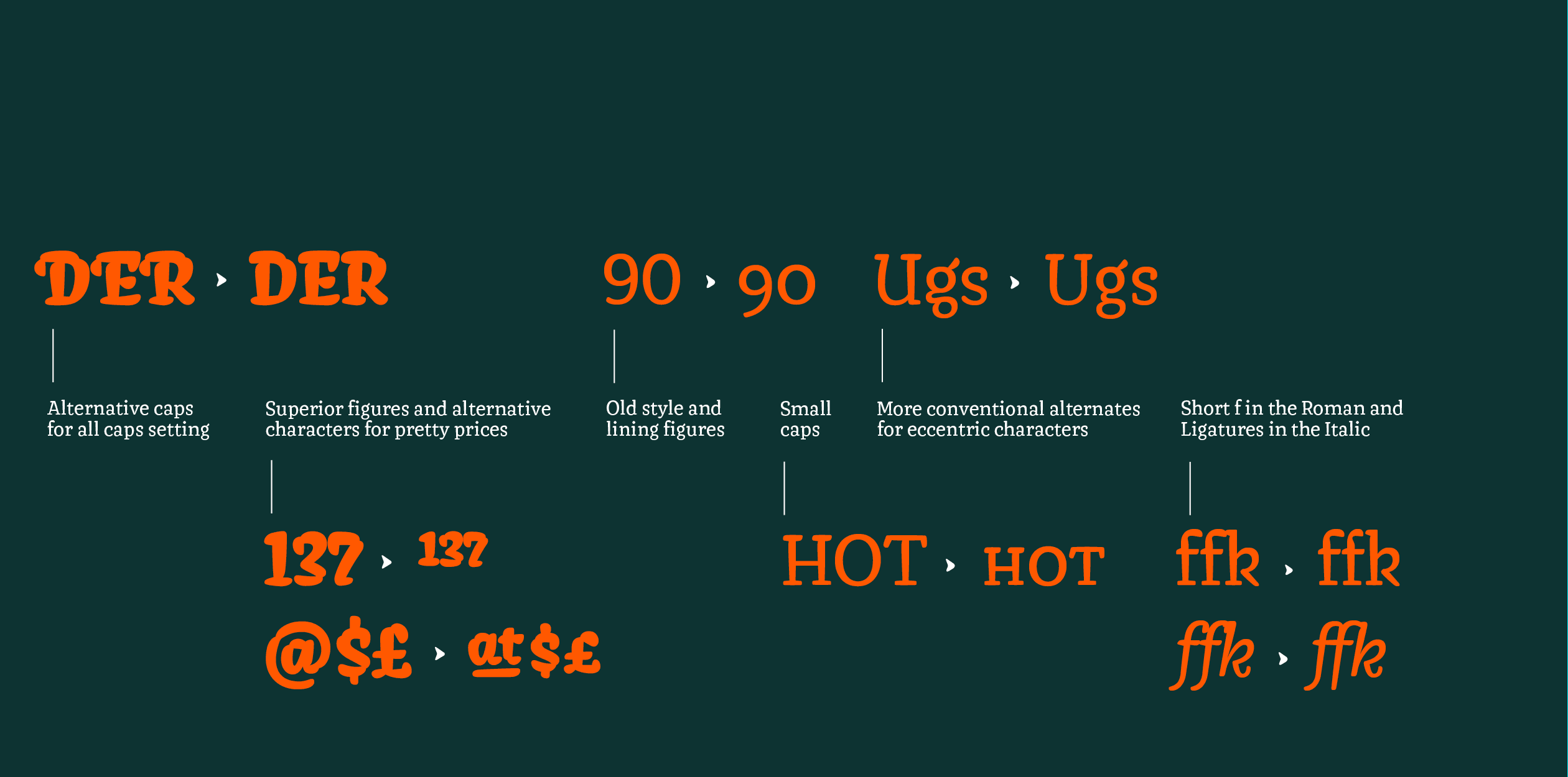 Image of Ligan typeface project from Tilmann Hielscher