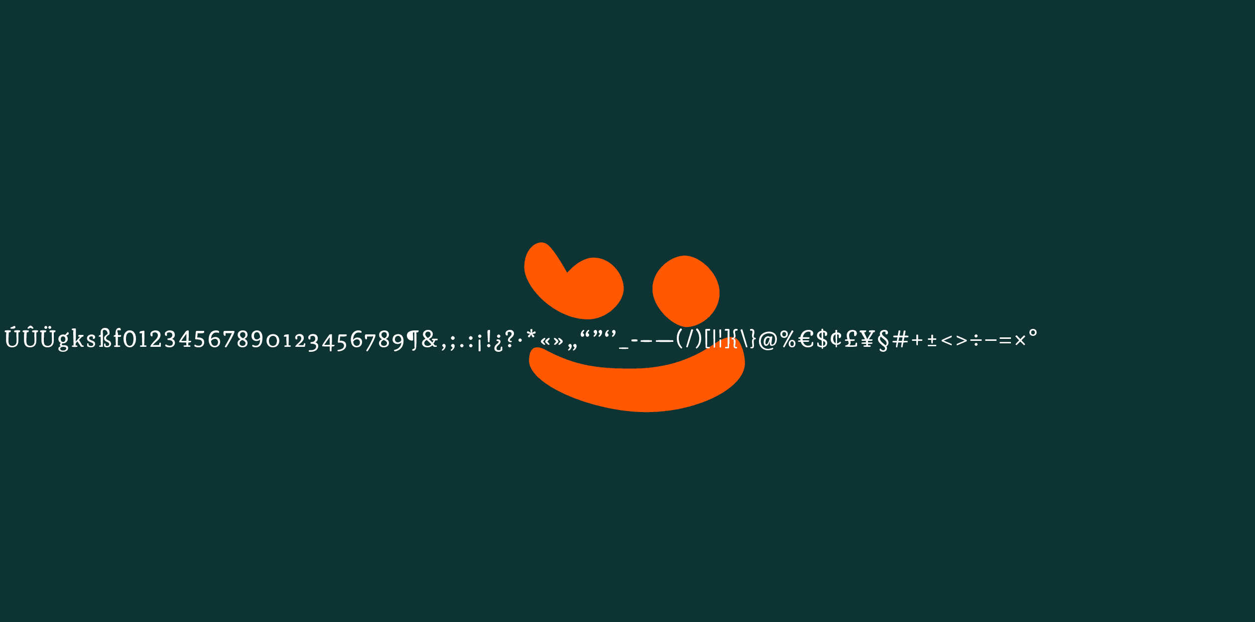 Image of Ligan typeface project from Tilmann Hielscher